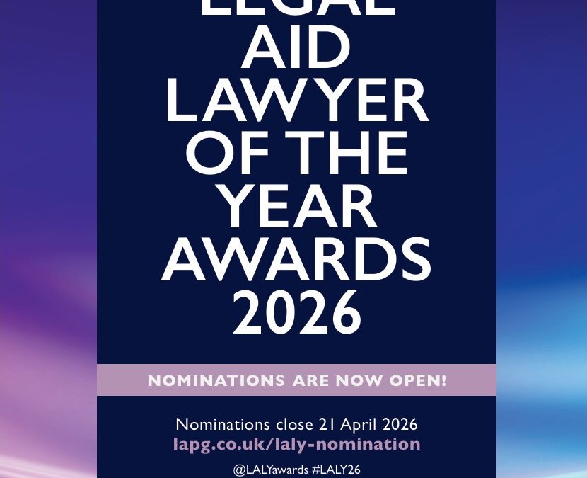 Legal Aid Lawyer of the Year 2026